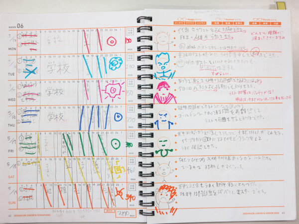 できたこと手帳 自学ノート 学校紹介 聖学院中学校 高等学校